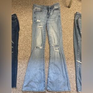 American eagle flare jeans